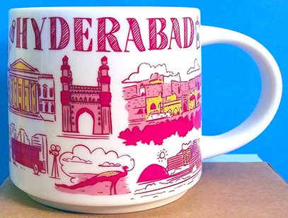 Starbucks Been There Hyderabad mug