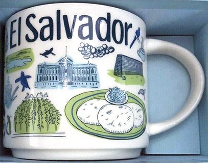 Starbucks Been There El Salvador mug