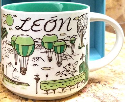 Starbucks Been There Leon mug