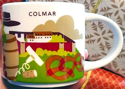 Starbucks You Are Here Colmar mug