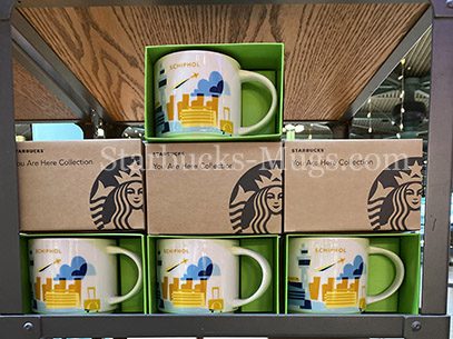 Starbucks YAH Schiphol is now available in stores mug