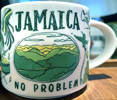 Starbucks Been There Jamaica mug