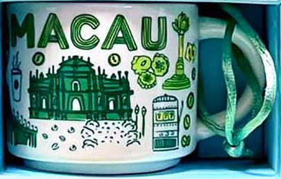 Starbucks Macau 16oz Relief Mug 