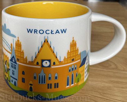 Starbucks You Are Here Wroclaw mug