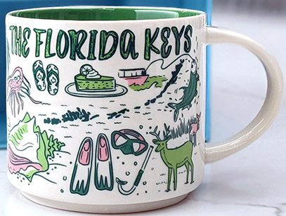 Starbucks Been There The Florida Keys mug