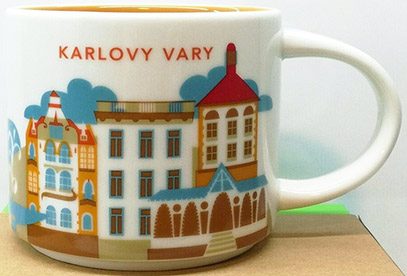 Starbucks You Are Here Karlovy Vary mug