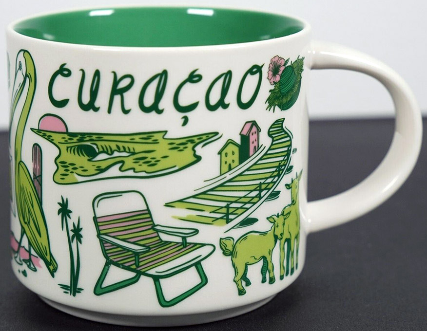 Starbucks Been There Curacao mug