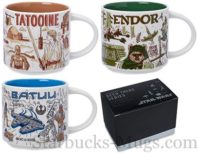 Starbucks Batuu, Tatooine and Endor mugs have been released mug