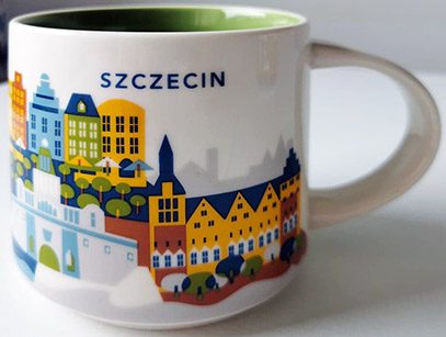 Starbucks You Are Here Szczecin mug