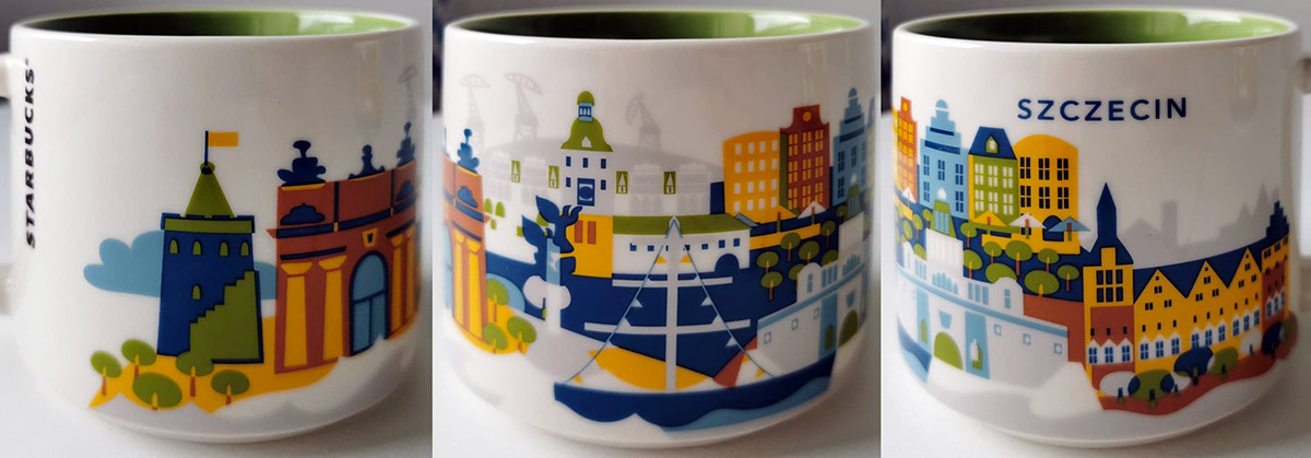 Starbucks You Are Here Collection Szczecin Poland Ceramic Coffee Mug New  Box, 1 - Kroger