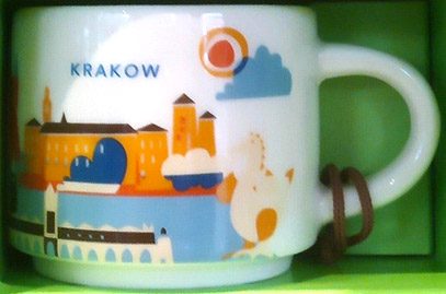 Starbucks You Are Here Ornament Krakow mug