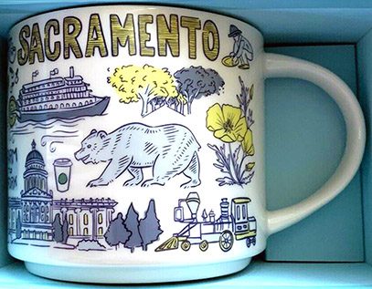 Starbucks Been There Sacramento mug