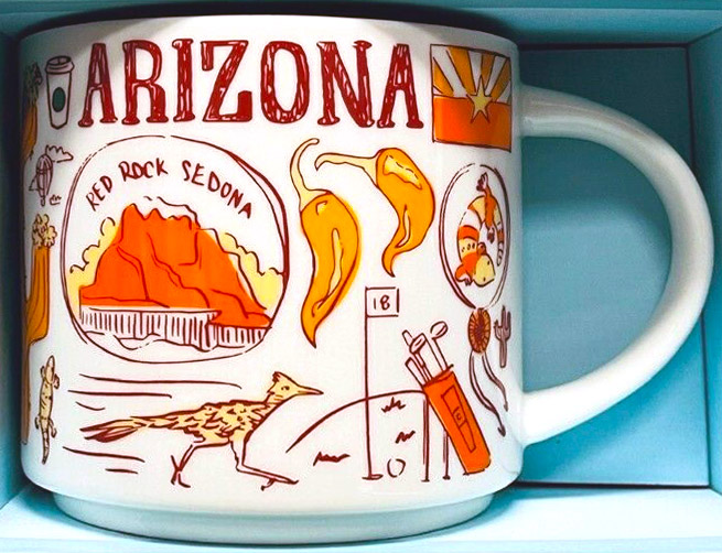 Starbucks Coffee Mug - Been There Series Across The Globe (Las Vegas),14  ounces