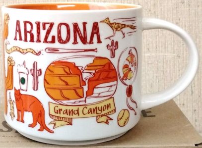 What's with the 'Been There' Arizona mug at Starbucks?