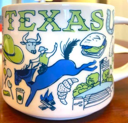 Starbucks Been There Texas 3 mug