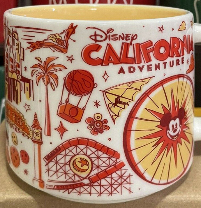 Been There Disney – California Adventure 2 – Starbucks Mugs