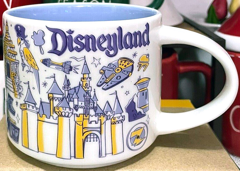 Been There Disney – Disneyland 2 – Starbucks Mugs