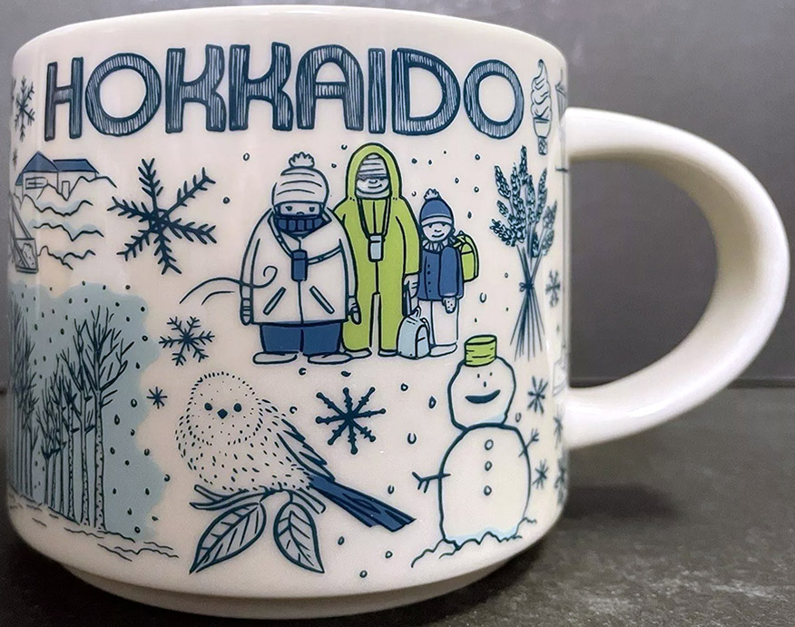 Starbucks Been There Hokkaido mug