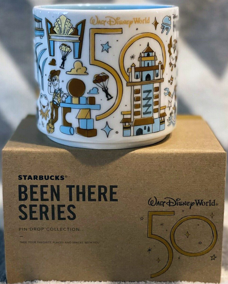 Disney Starbucks Travel Tumbler - 50th Anniversary - Hollywood Studios