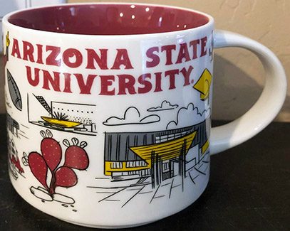 Starbucks Been There  Arizona State University mug