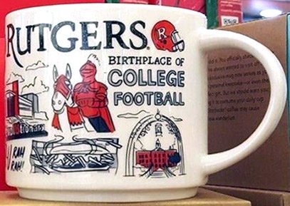 Starbucks Been There Rutgers mug
