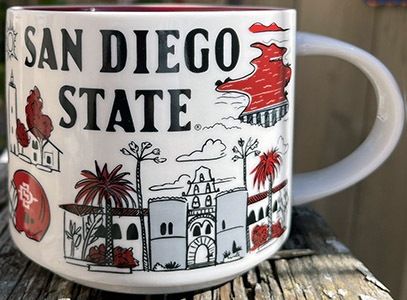 Starbucks Been There San Diego State mug