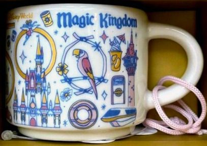 Starbucks Been There Ornament Disney Magic Kingdom 2 mug