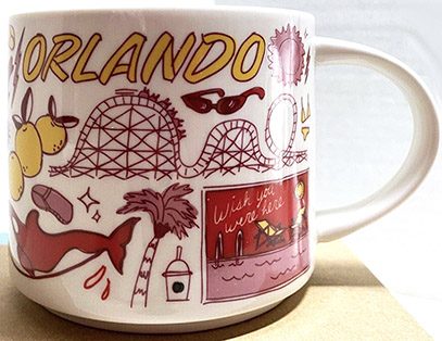 Starbucks Exclusive Orlando Mug Been There Series 