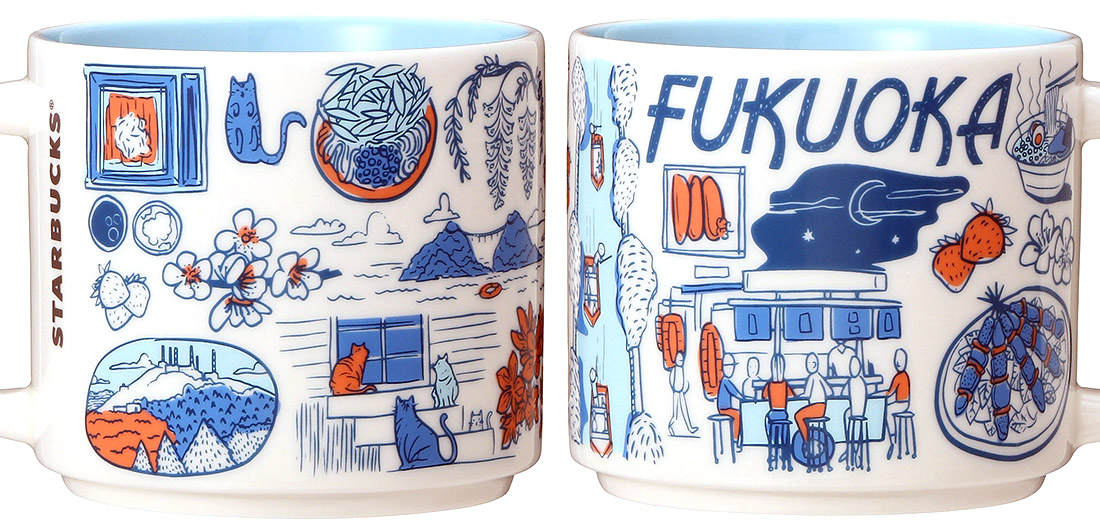 Been There – Fukuoka – Starbucks Mugs