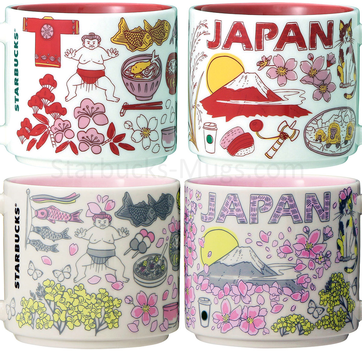 thumbnail image 2 of Starbucks Japan Been There Series - Japan National Mug, 414ml (2022) 2 of 3