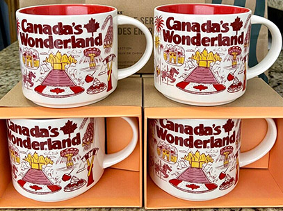 Starbucks Been There Canada’s Wonderland mug