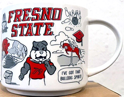 Starbucks Been There Fresno State mug