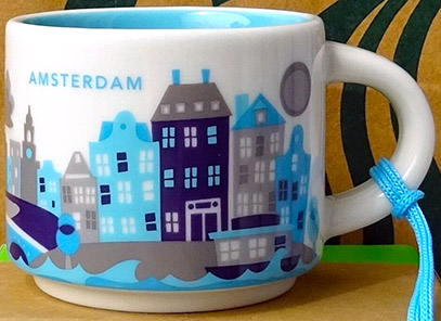 Starbucks You Are Here Ornament Amsterdam mug