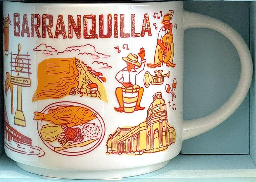Starbucks Been There Barranquilla mug