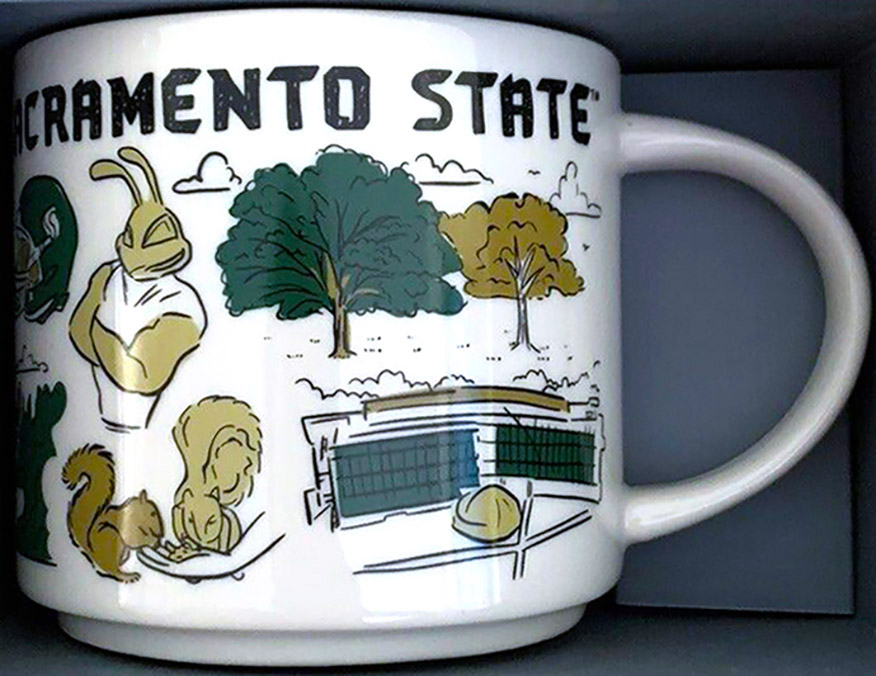 Starbucks Been There Sacramento State mug
