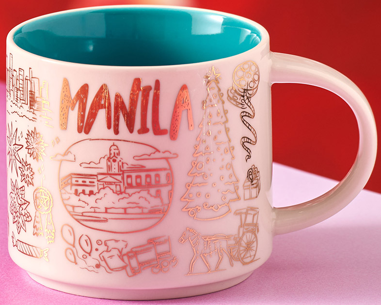 Starbucks Been There Christmas Manila mug