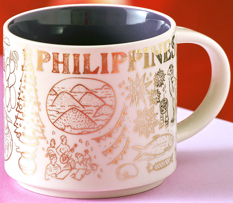 Starbucks Been There Christmas Philippines mug