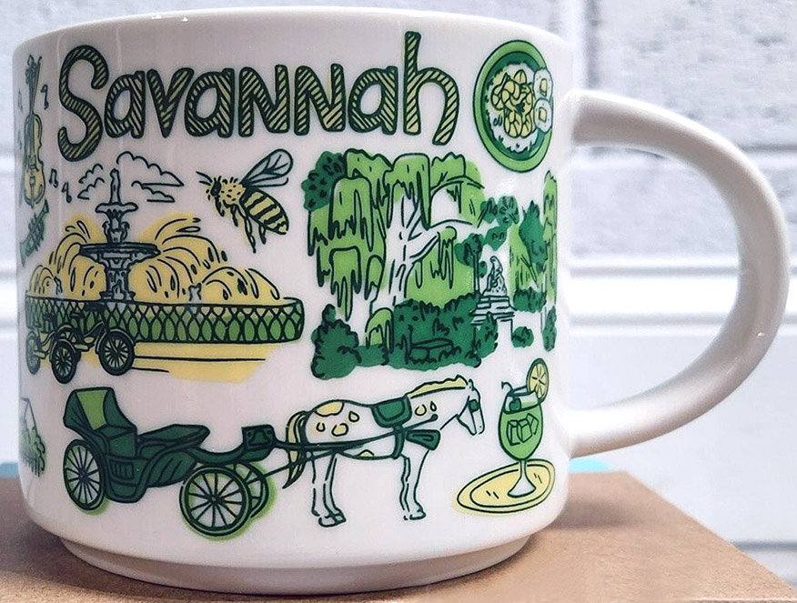 Starbucks Been There Savannah mug