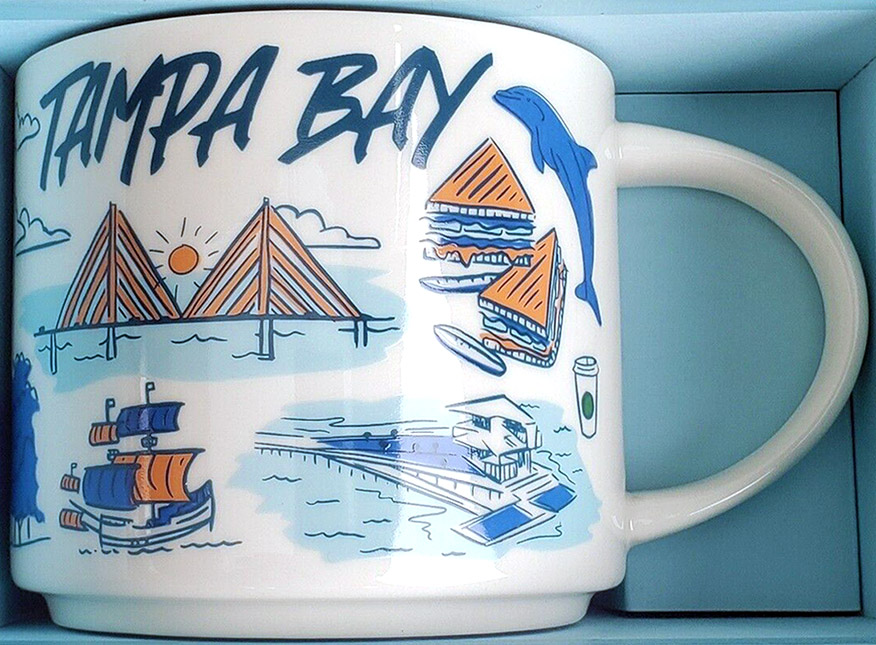 Starbucks Been There Tampa Bay mug