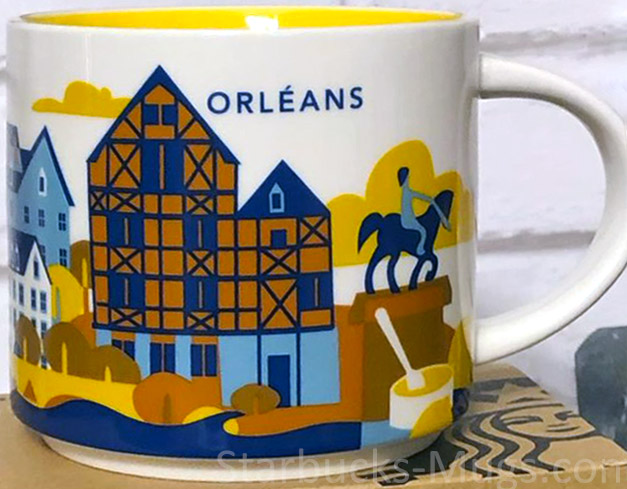 Starbucks You Are Here Orléans mug