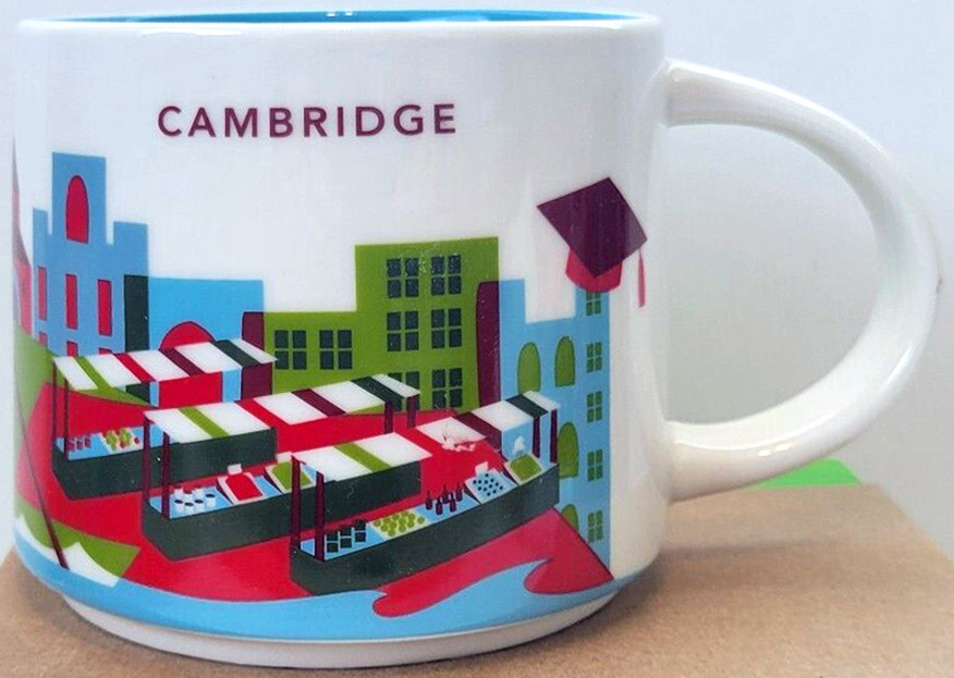 Starbucks You Are Here Cambridge mug