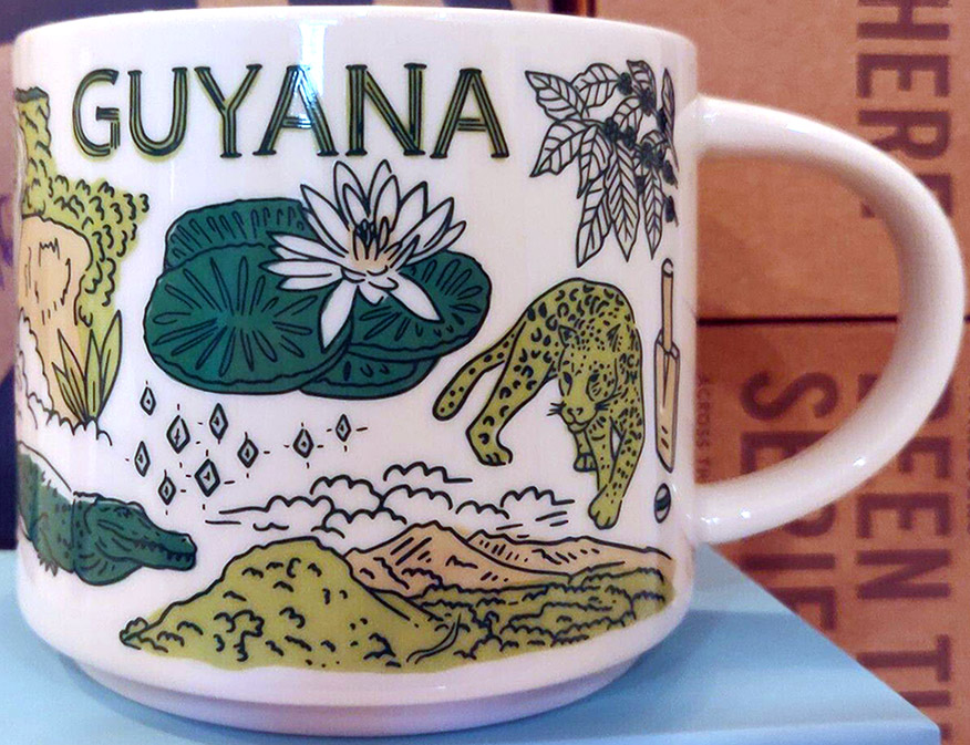 Starbucks Been There Guyana mug