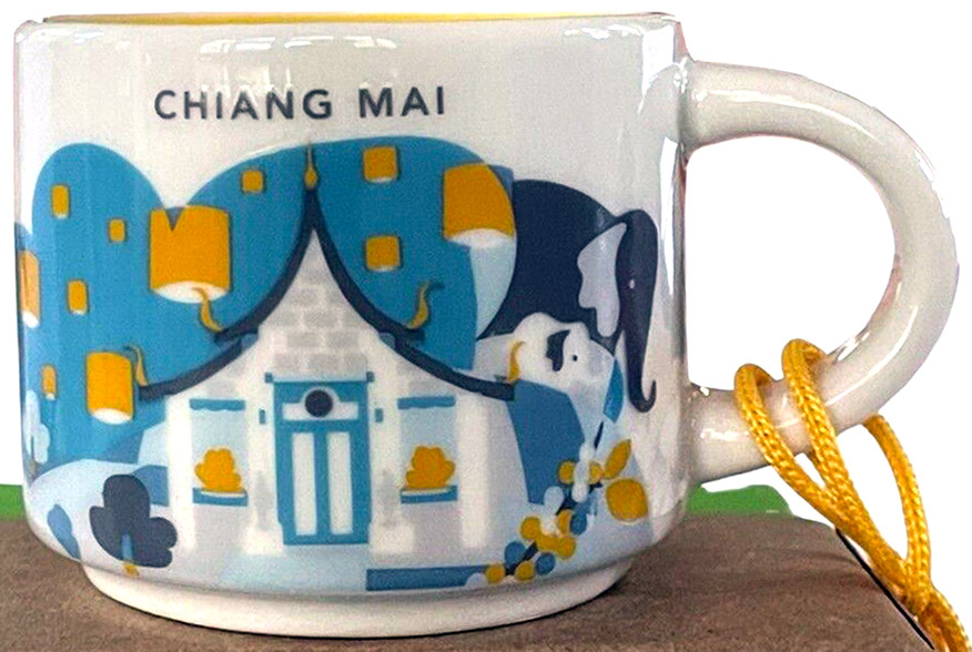 Starbucks You Are Here Ornament Chiang Mai mug