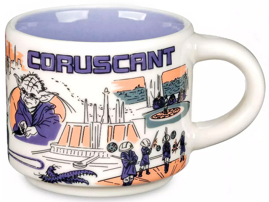 Starbucks Been There Star Wars Ornament Coruscant mug