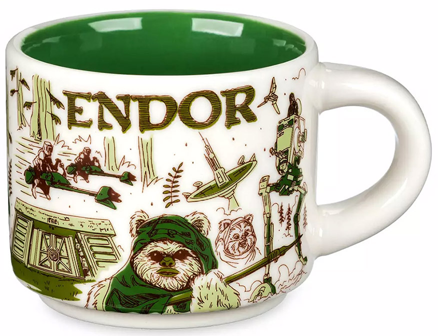 Starbucks Been There Star Wars Ornament Endor mug