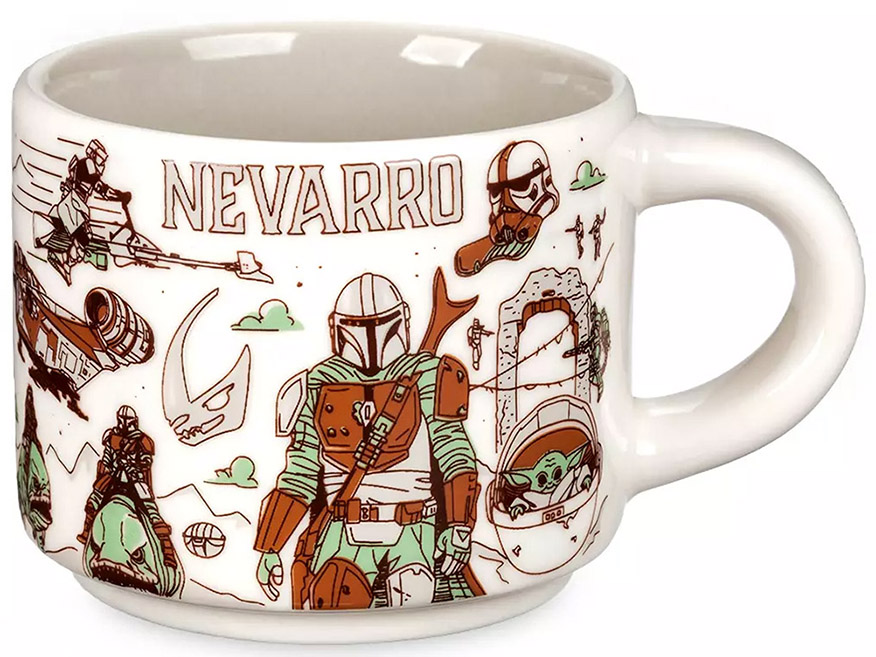 Starbucks Been There Star Wars Ornament Nevarro mug