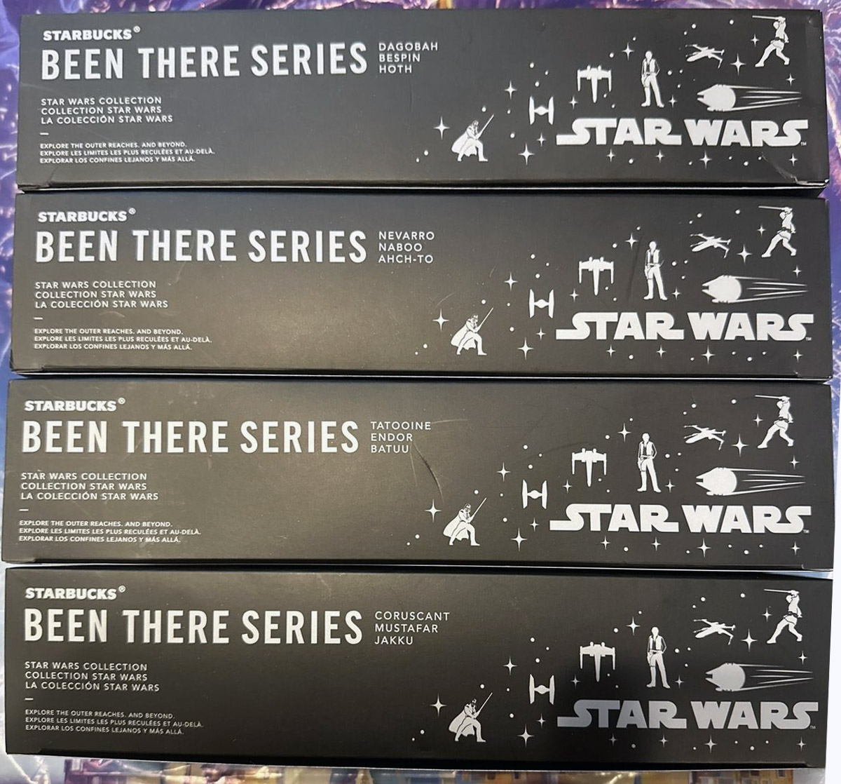 Been There Star Wars Ornaments – Starbucks Mugs