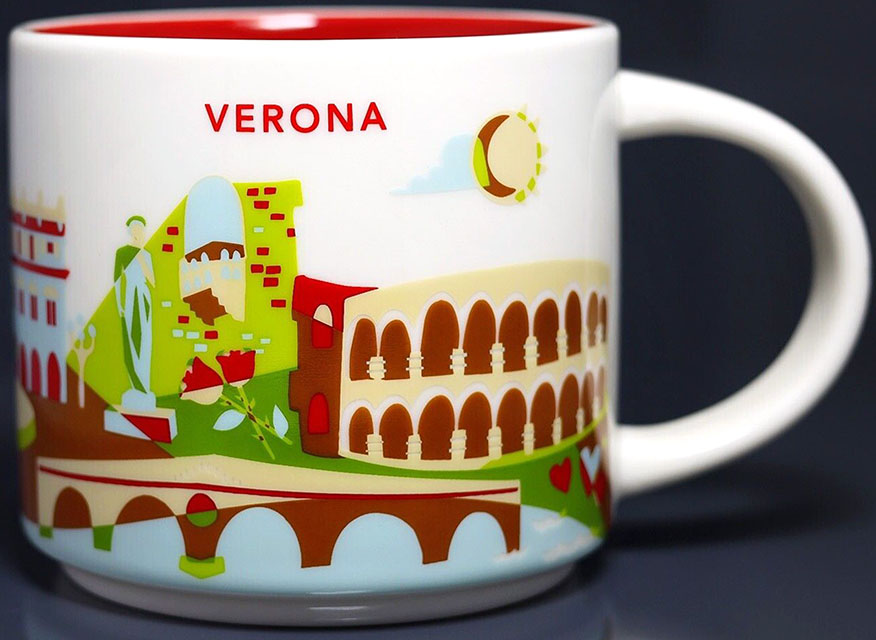 Starbucks You Are Here Verona mug