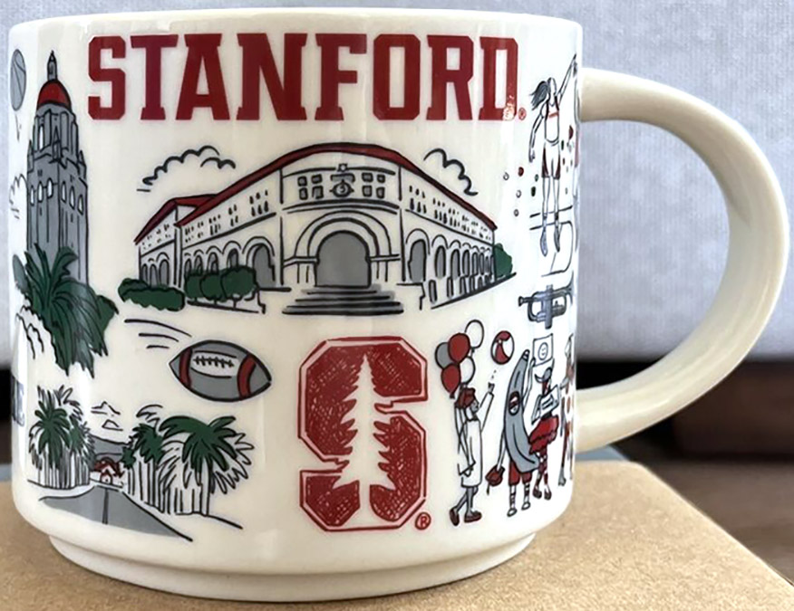 Starbucks Been There Stanford mug