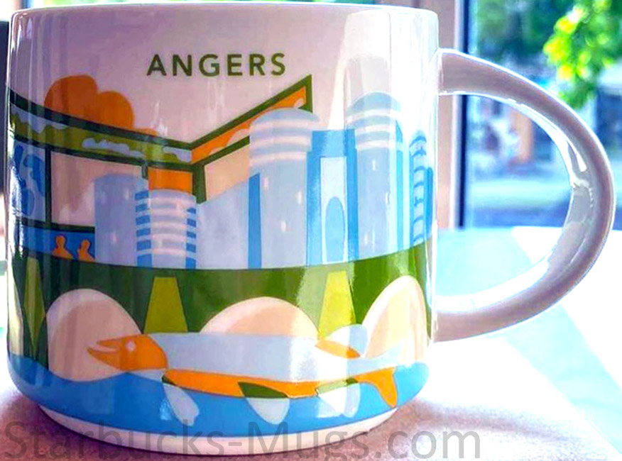 Starbucks You Are Here Angers mug